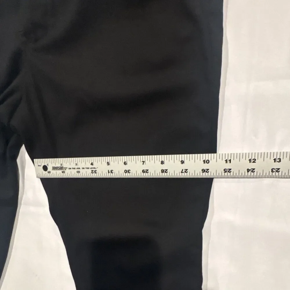 H&M Men's Black Super Skinny Fit Dress Pants Polyester Blend Size 32R - Picture 6 of 8